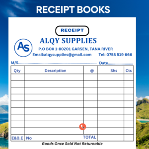 Receipt Books