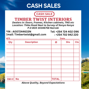 Timber Business Receipt Books