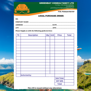 A5 Consultancy Local Purchase Order (LPO)